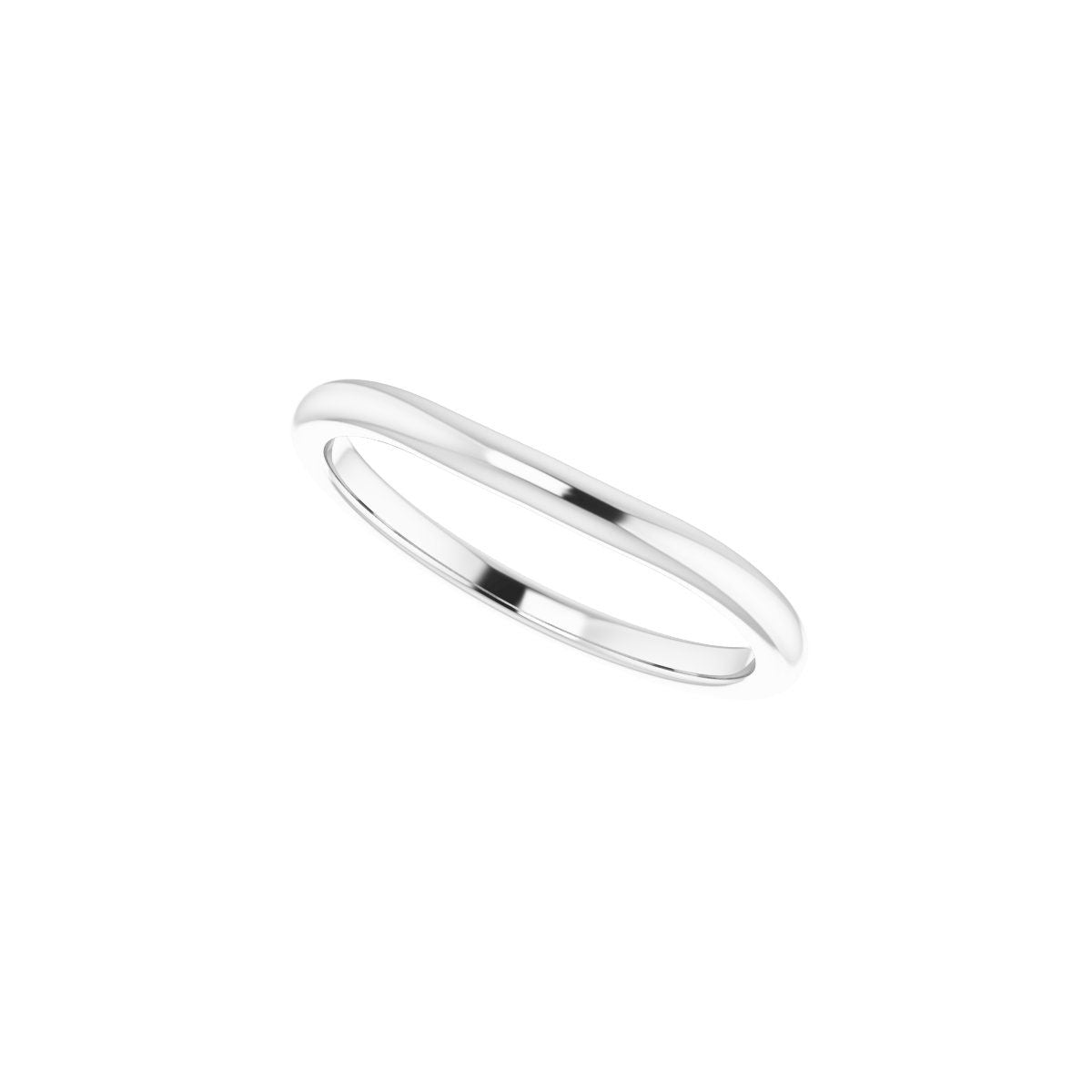 Tapered Baguette Side-Stone Peg Shank or Band