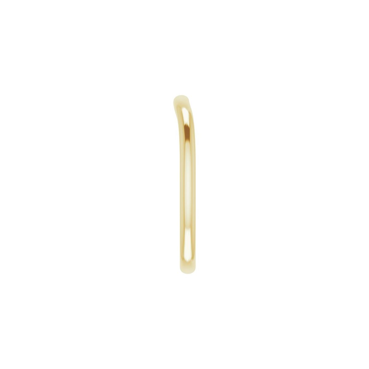 Tapered Baguette Side-Stone Peg Shank or Band