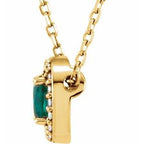 Halo-Style Necklace or Pendant