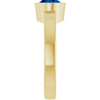 Bezel-Set Solitaire Ring