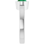 Bezel-Set Solitaire Ring