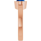 Bezel-Set Solitaire Ring