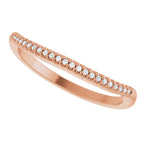 Accented Engagement Ring or Band