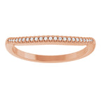 Accented Engagement Ring or Band