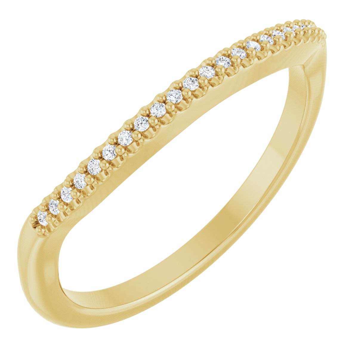 Accented Engagement Ring or Band