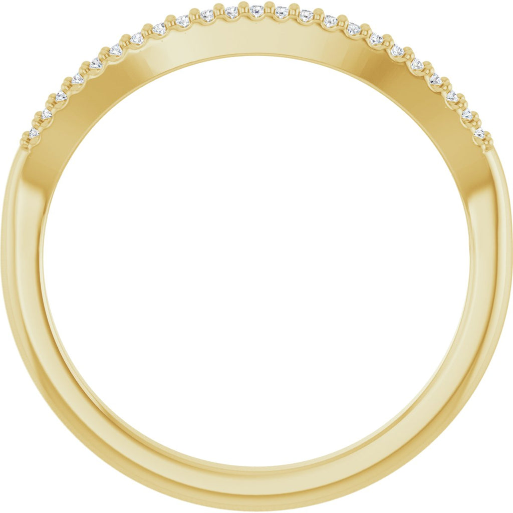 Accented Engagement Ring or Band
