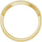 Accented Engagement Ring or Band