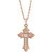Vintage-Inspired Cross Necklace or Pendant