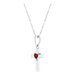 Heart Cross Necklace or Pendant