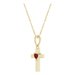 Heart Cross Necklace or Pendant