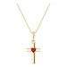 Heart Cross Necklace or Pendant