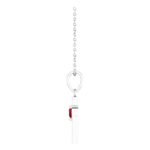 Heart Cross Necklace or Pendant