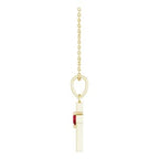 Heart Cross Necklace or Pendant
