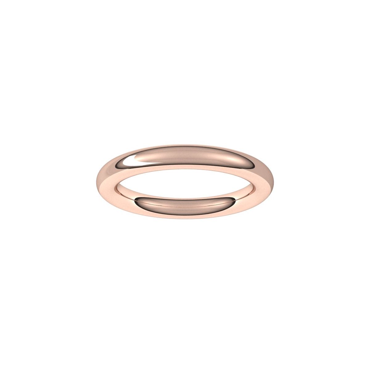 Comfort-Fit Full Round Band