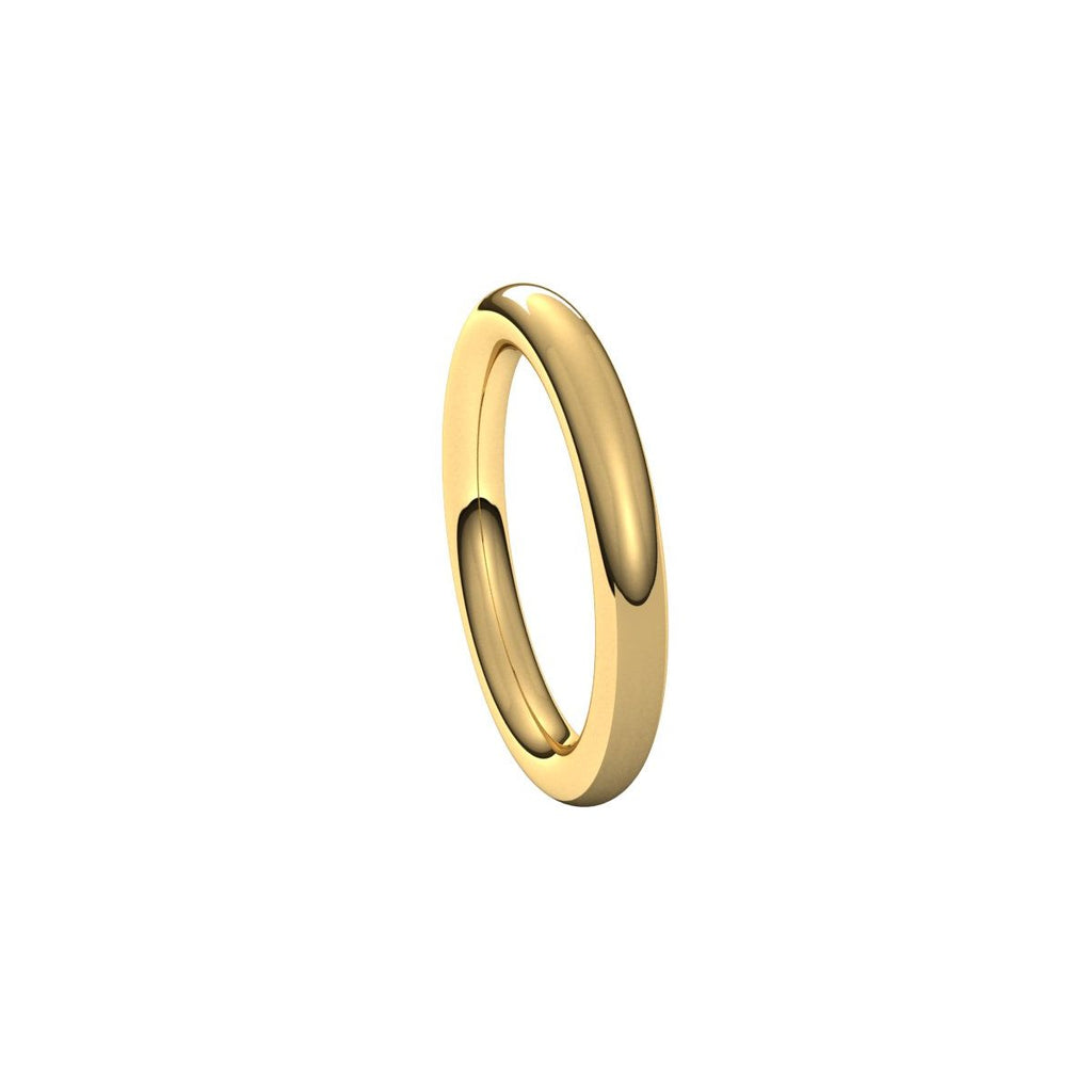 Comfort-Fit Full Round Band