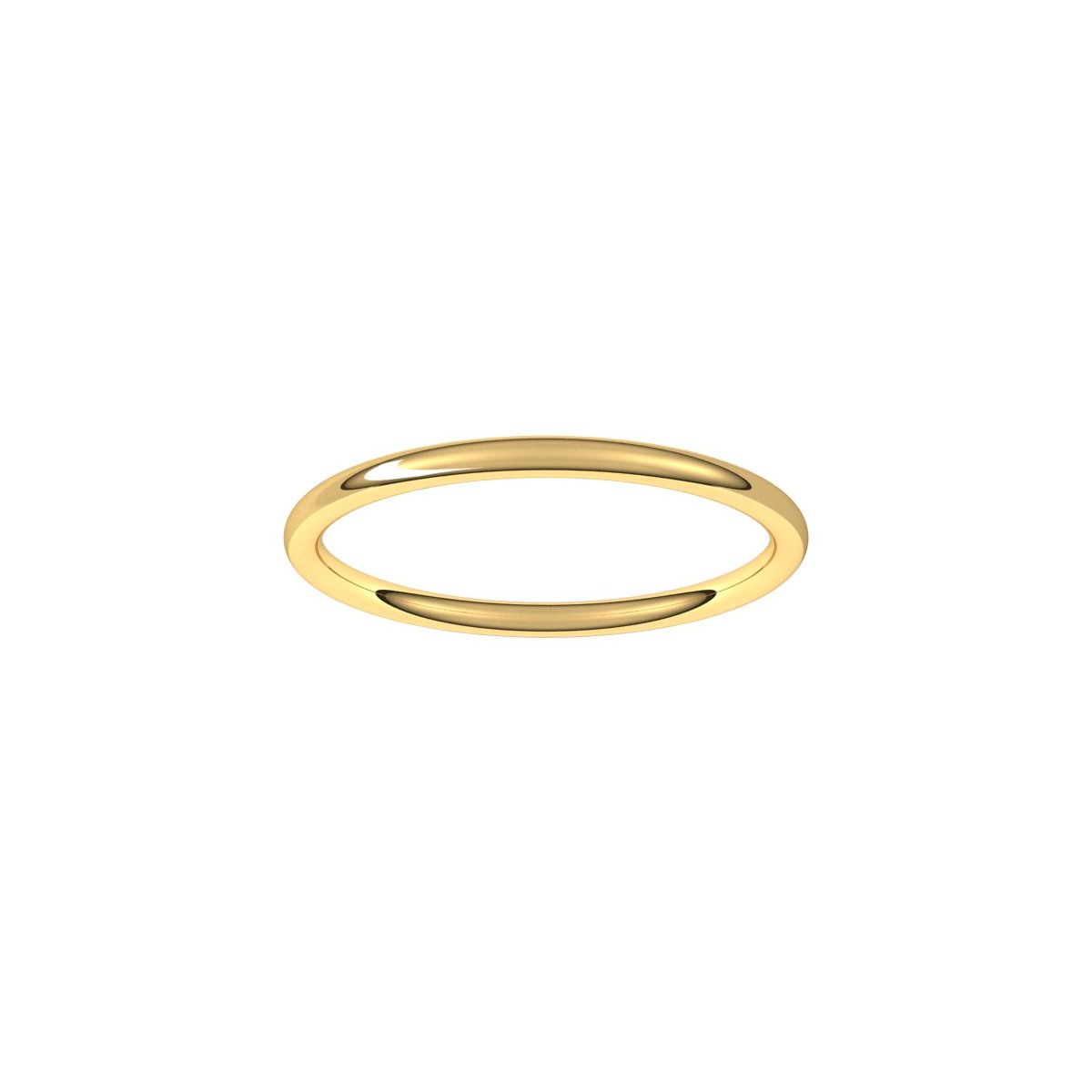 Comfort-Fit Full Round Band