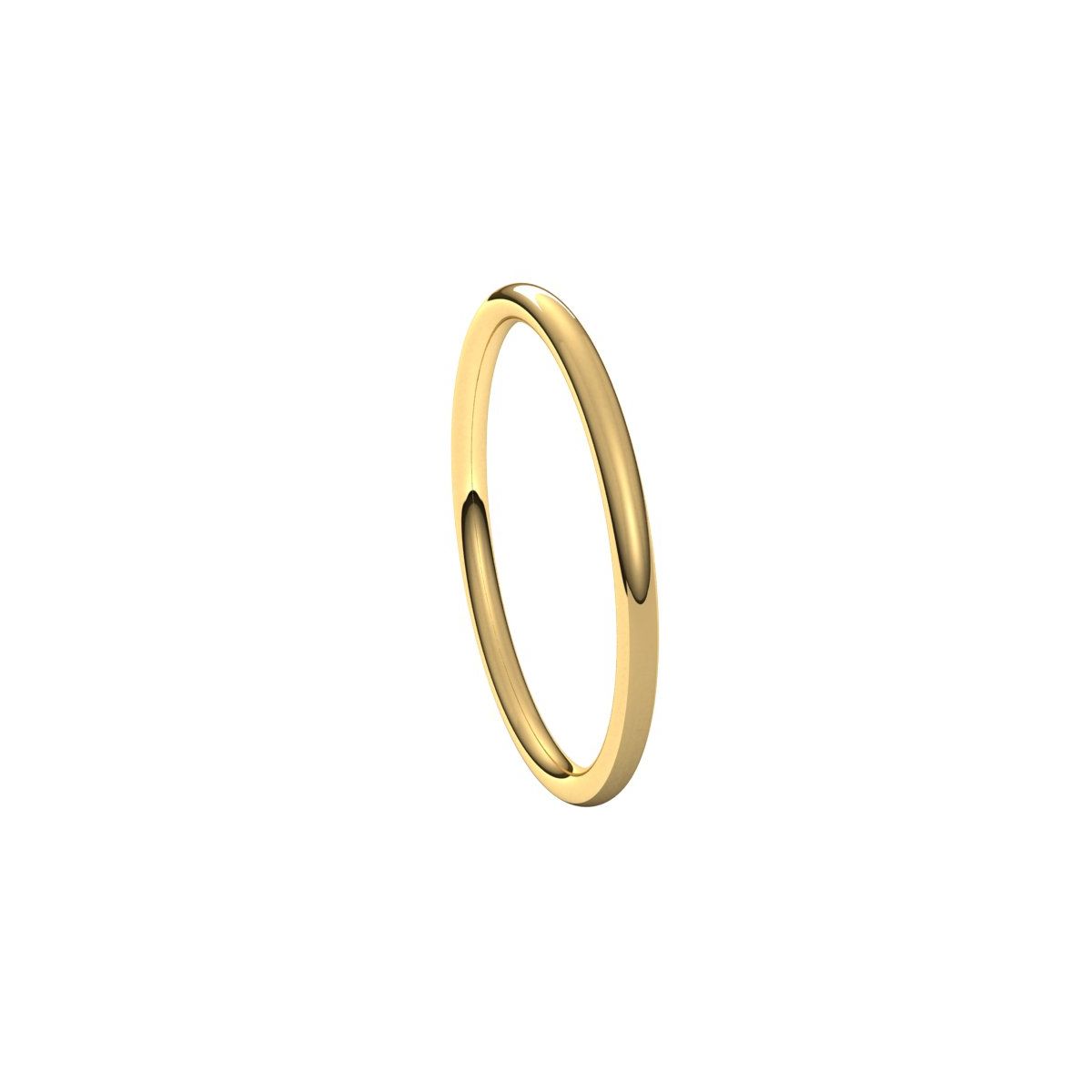 Comfort-Fit Full Round Band