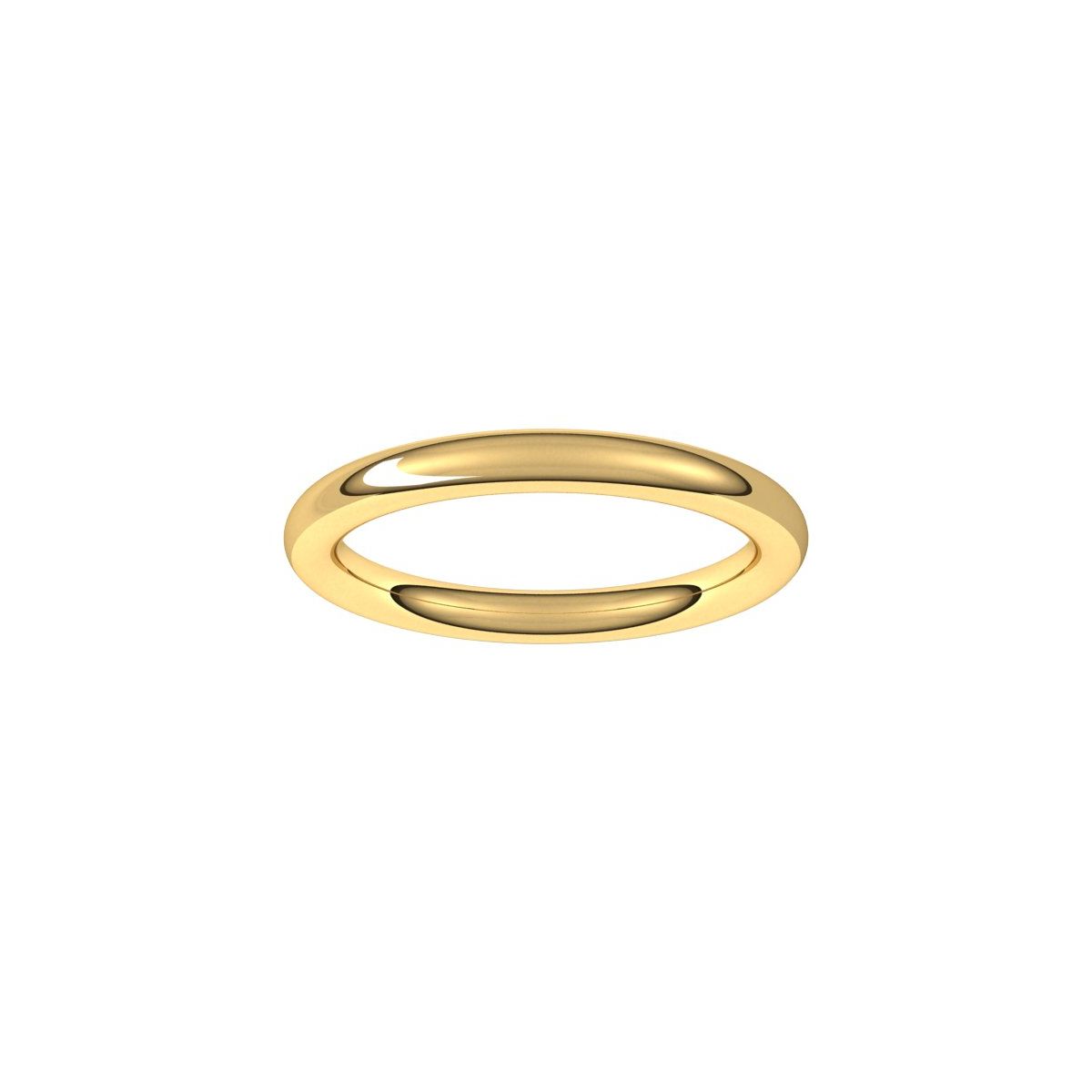 Comfort-Fit Full Round Band