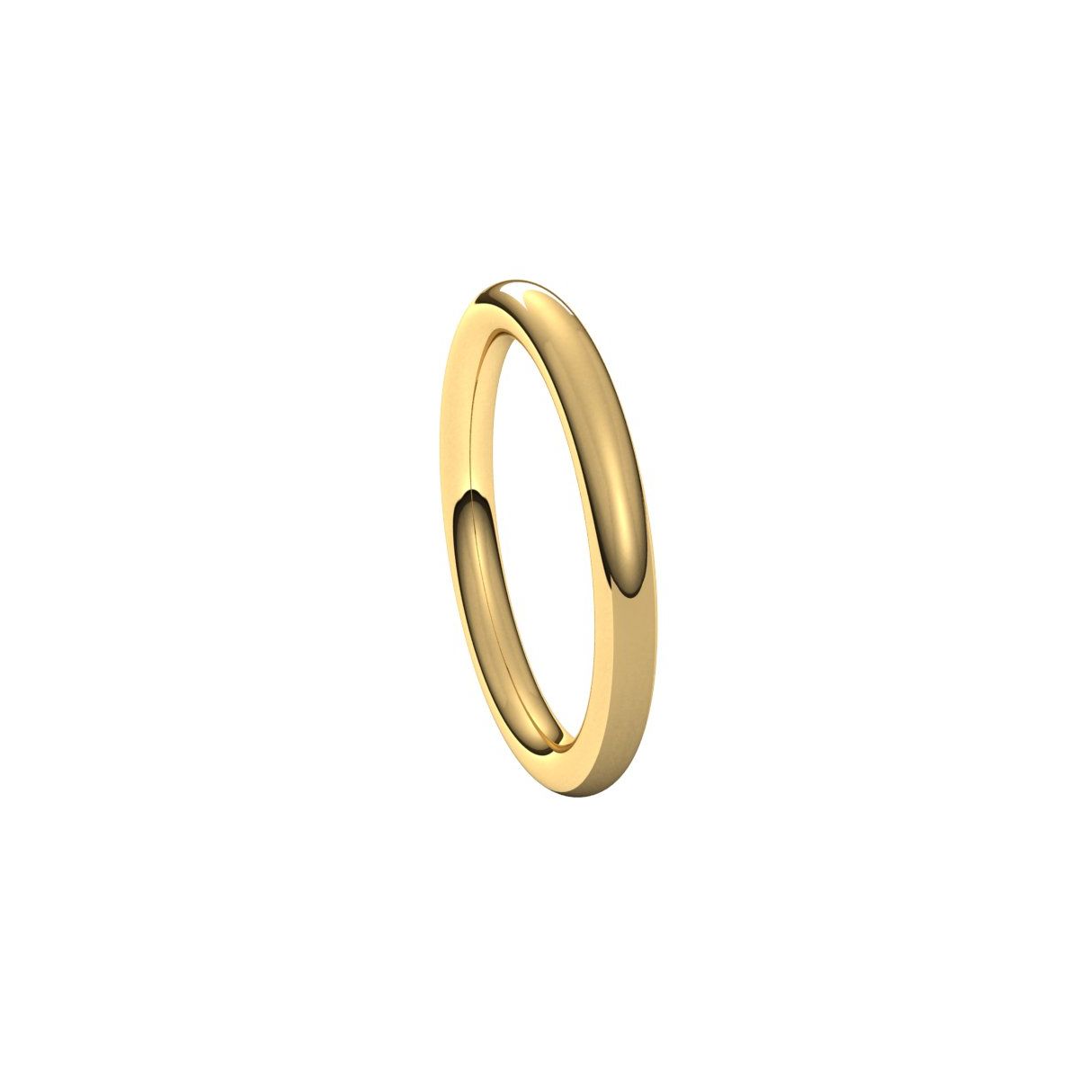 Comfort-Fit Full Round Band