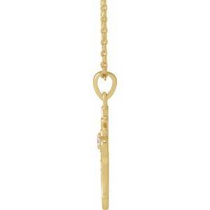 Vintage-Inspired Cross Necklace or Pendant