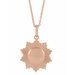 Sun Necklace or Pendant
