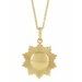 Sun Necklace or Pendant