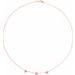 Engravable Family Heart Disc Necklace