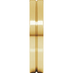 Grooved Comfort-Fit Flat Band