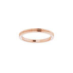 Grooved Comfort-Fit Flat Band