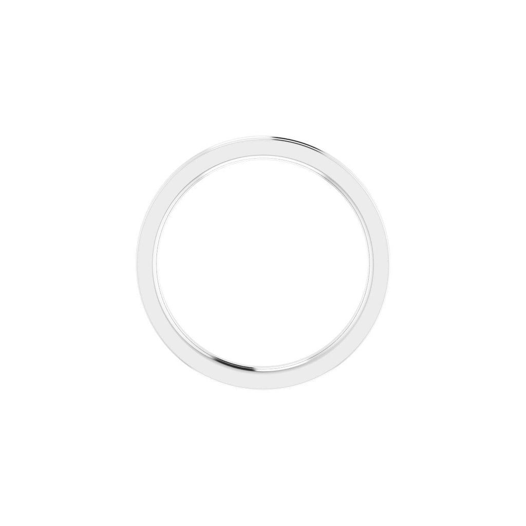 Grooved Comfort-Fit Flat Band
