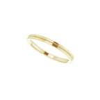 Grooved Comfort-Fit Flat Band