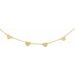 Engravable Family Heart Disc Necklace