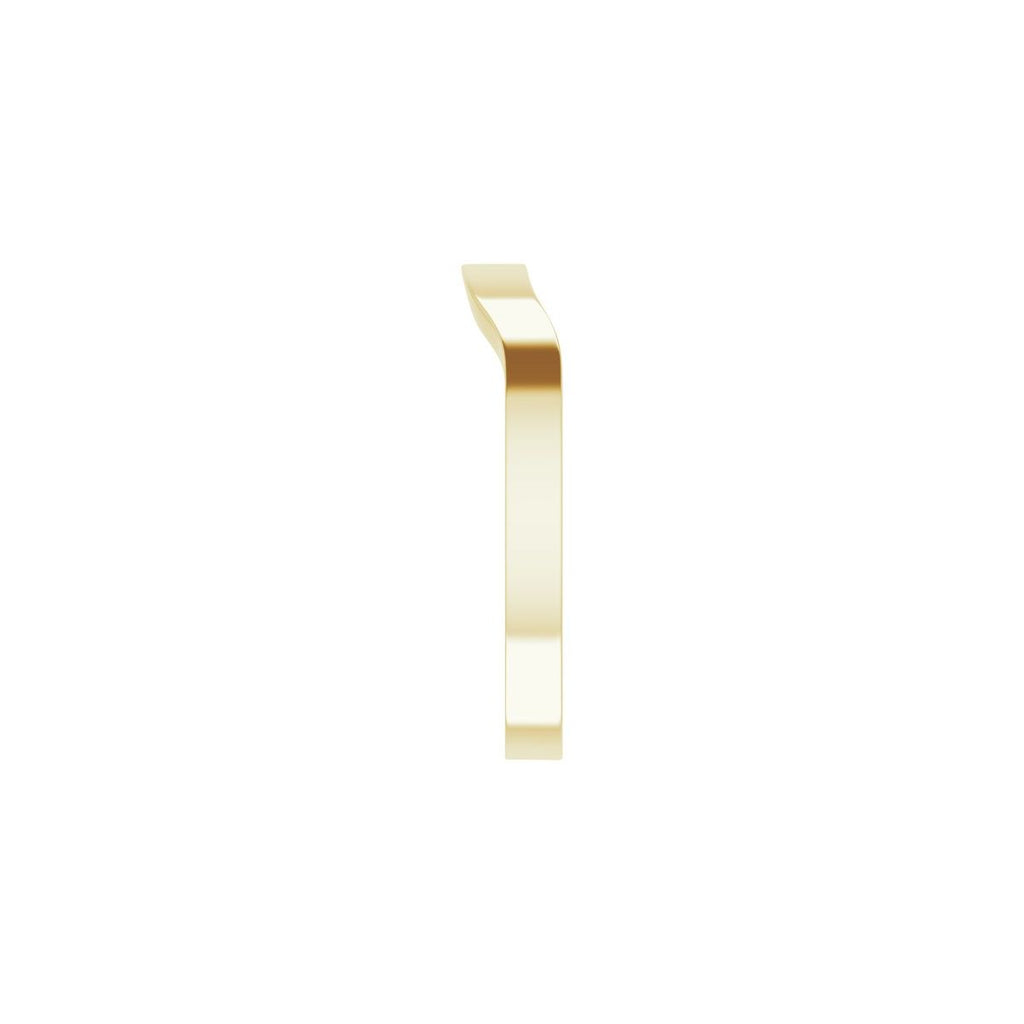 Trapezoid Side-Stone Peg Shank or Band