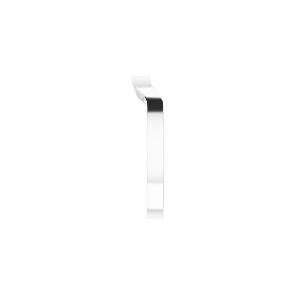 Trapezoid Side-Stone Peg Shank or Band