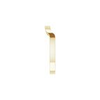 Trapezoid Side-Stone Peg Shank or Band