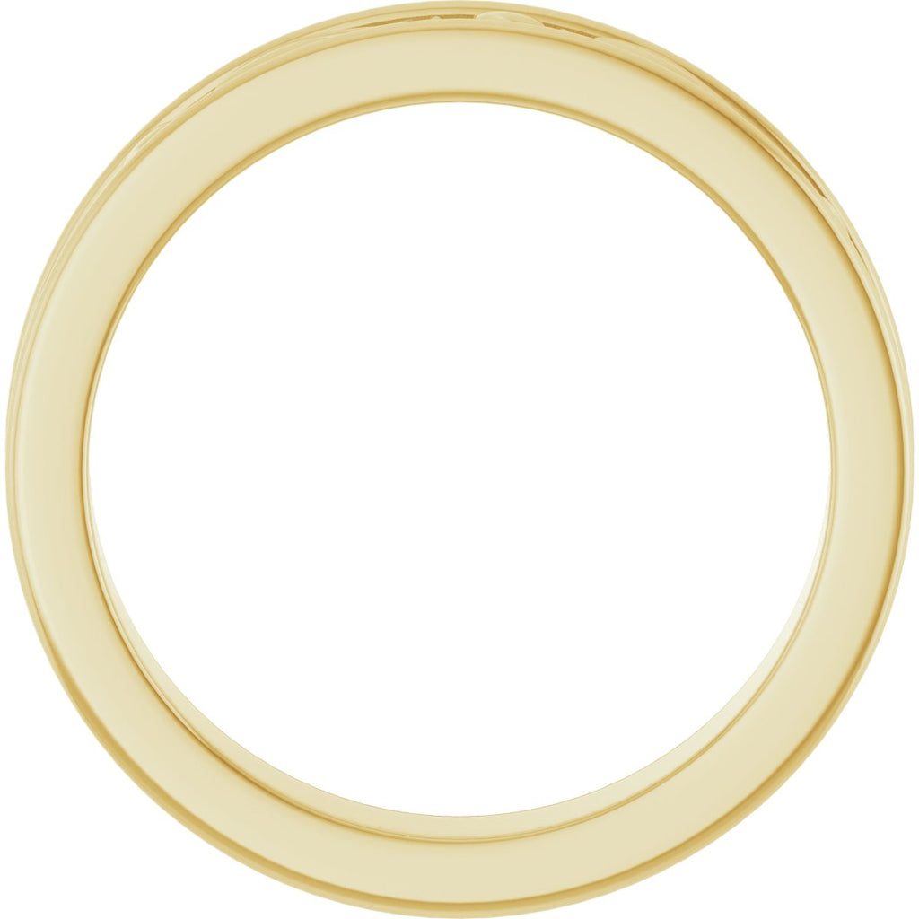 Floral Accented Band