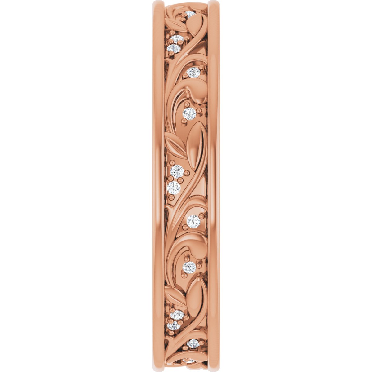 Floral Accented Band