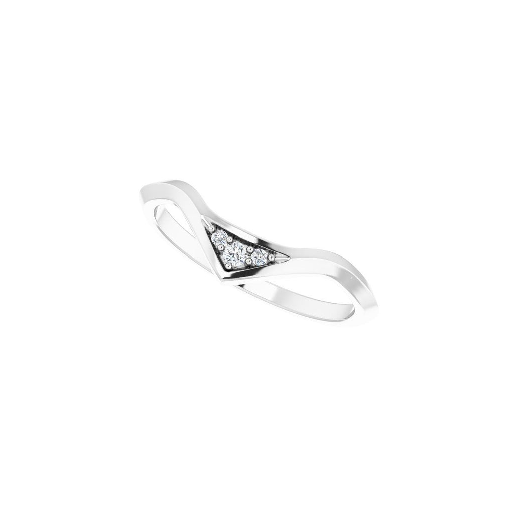 Accented Engagement Ring or Band