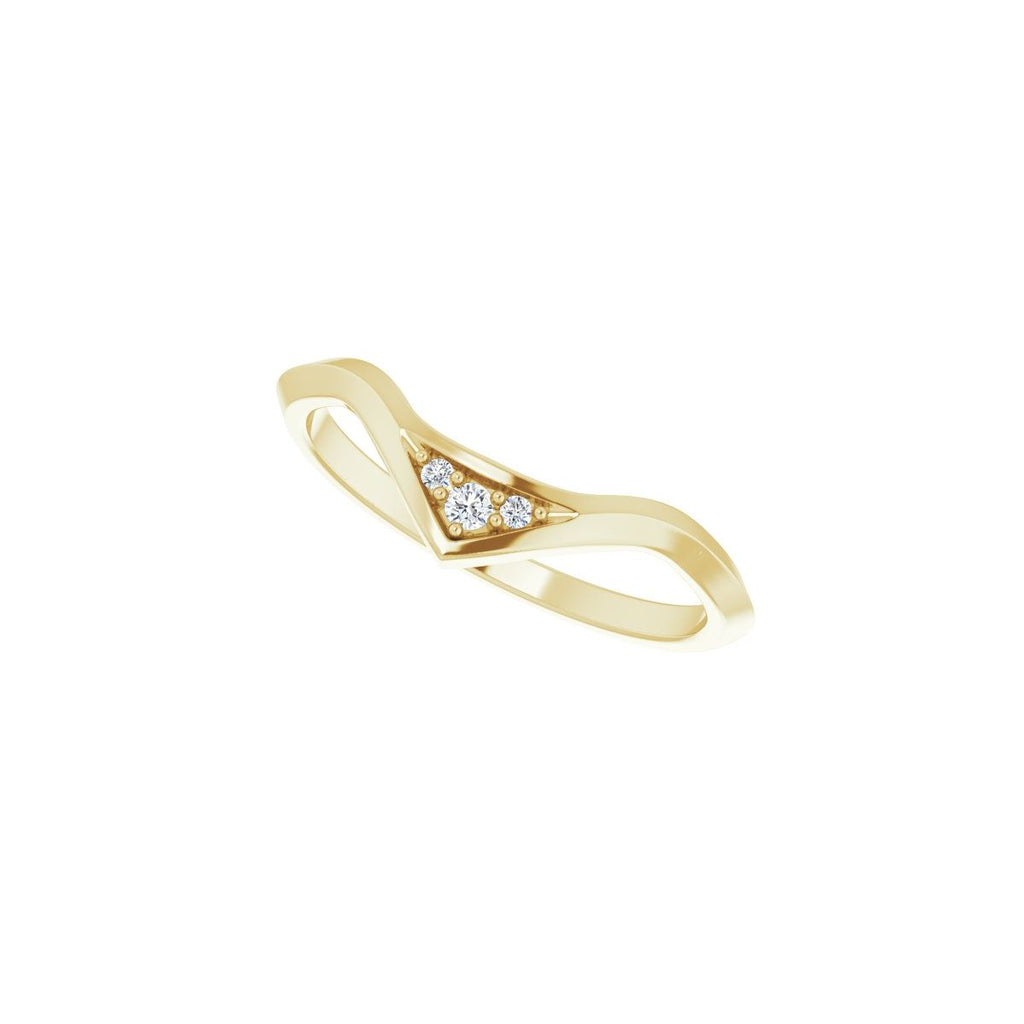 Accented Engagement Ring or Band