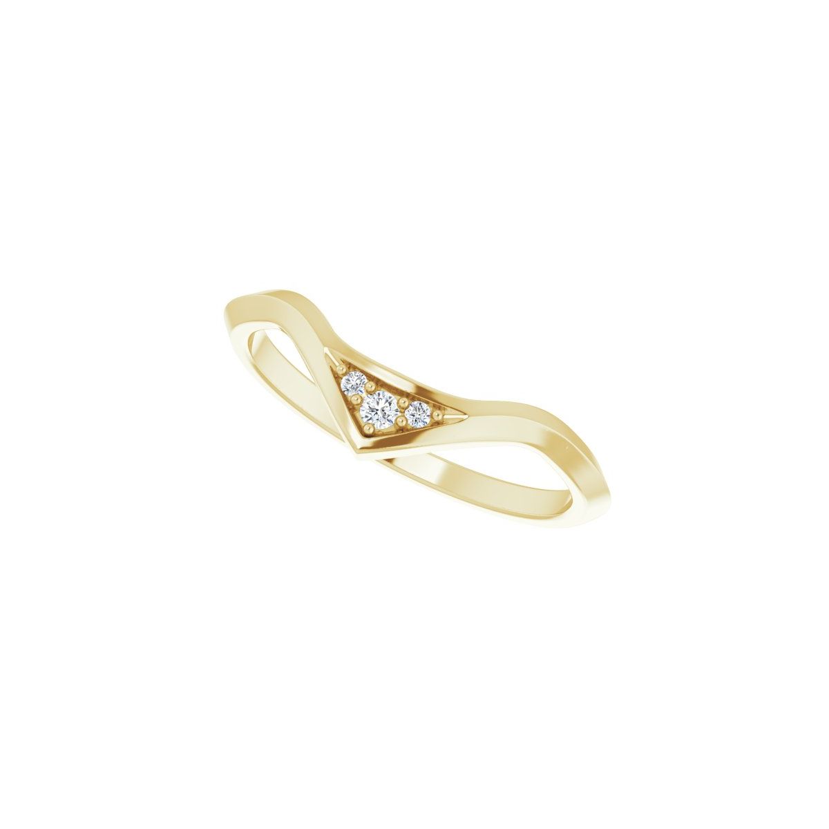 Accented Engagement Ring or Band
