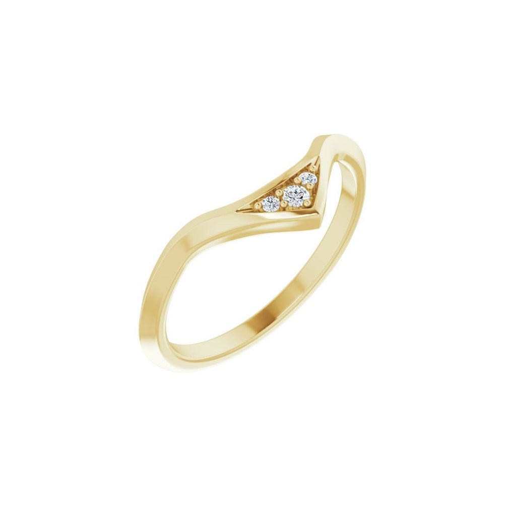Accented Engagement Ring or Band