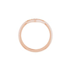 Accented Engagement Ring or Band