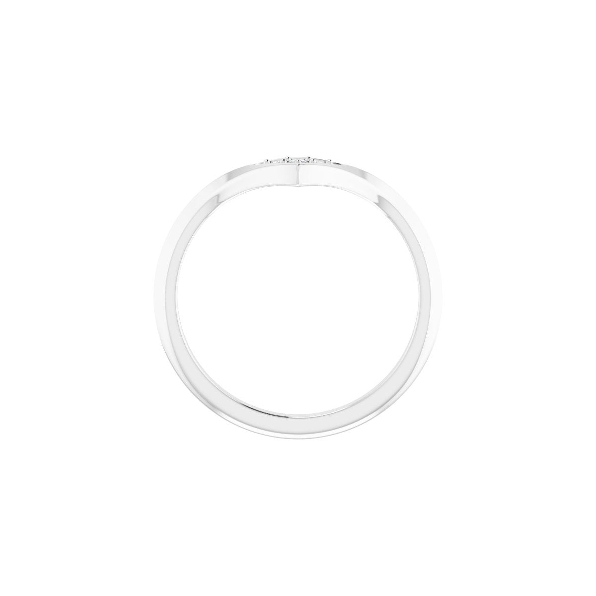 Accented Engagement Ring or Band