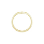 Accented Engagement Ring or Band