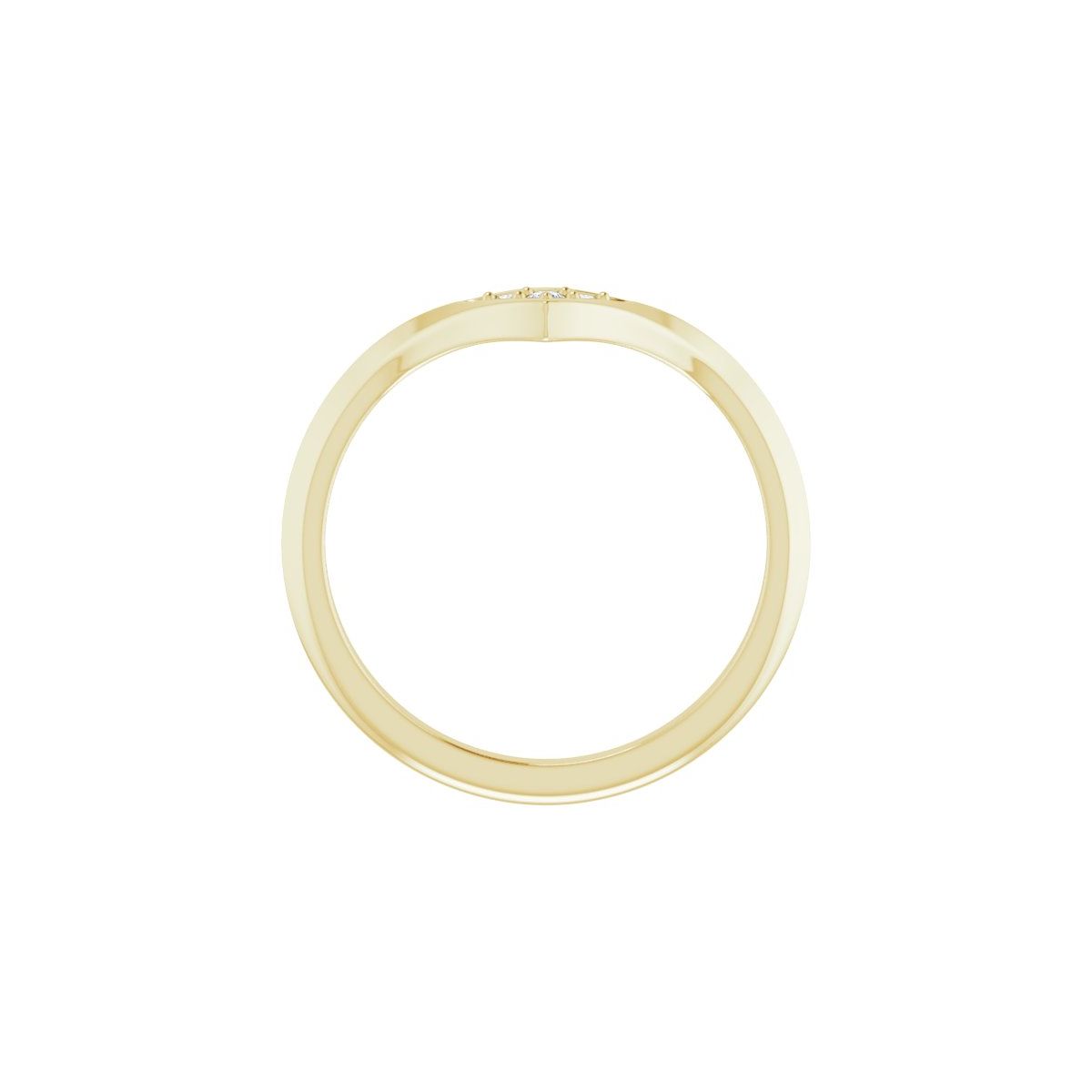 Accented Engagement Ring or Band