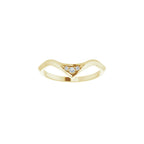 Accented Engagement Ring or Band
