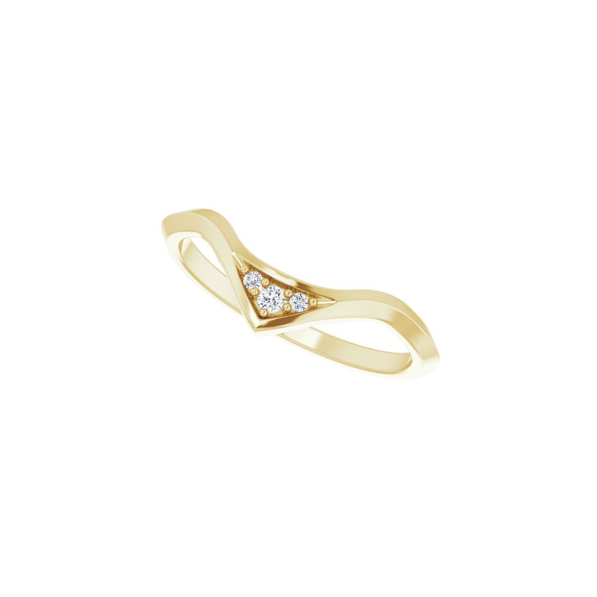 Accented Engagement Ring or Band