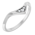 Accented Engagement Ring or Band