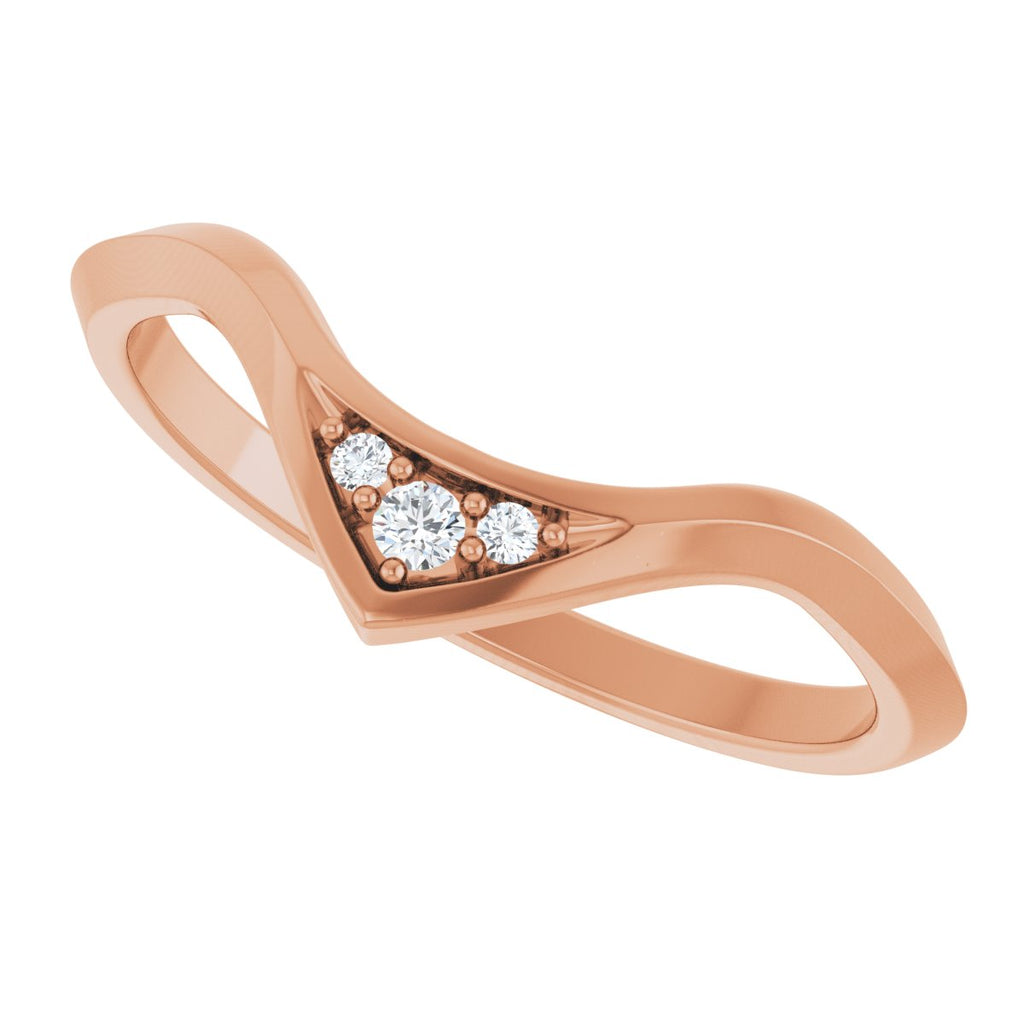 Accented Engagement Ring or Band