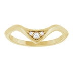 Accented Engagement Ring or Band